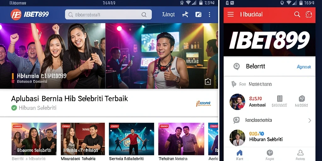 Tampilan antarmuka aplikasi IBET899 yang menarik dan informatif.